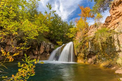 fossil creek waterfall in phoenix.